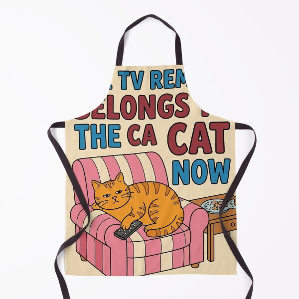 Item preview, The TV Remote Belongs To The Cat Now designed and sold by nowellacorten.