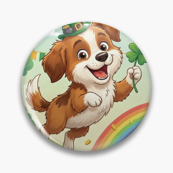 Item preview, St. Patrick's Day Puppy designed and sold by Solace Sparkles.