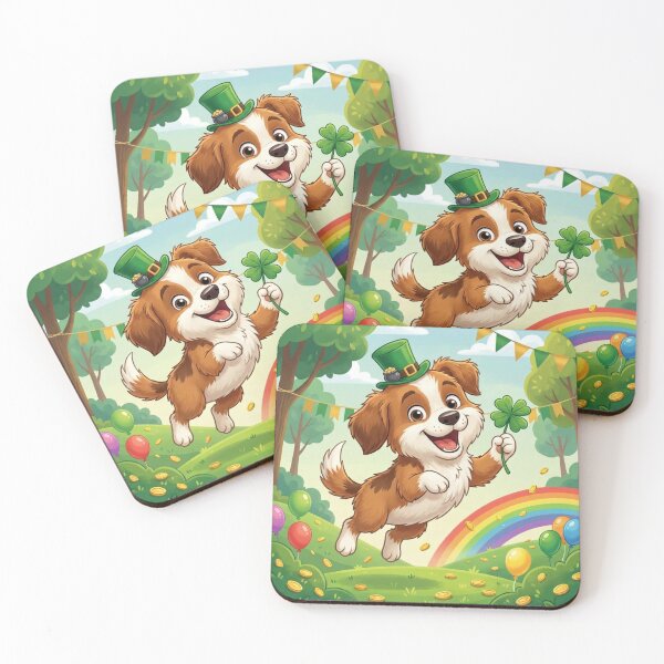 Item preview, St. Patrick's Day Puppy designed and sold by Solace Sparkles.