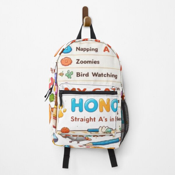 Item preview, Funny Cat Report Card Honor Student Design | Cute Cat School Gift designed and sold by Obinne.