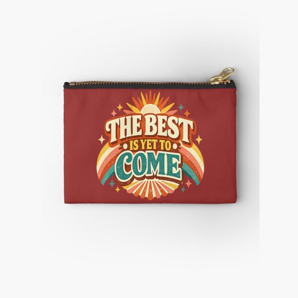 Item preview, The Best Is Yet To Come Retro Quote | Inspirational Women Growth Mindset Design designed and sold by Soft Strength Studio.