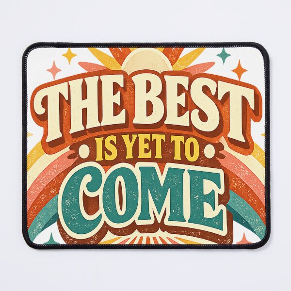 Item preview, The Best Is Yet To Come Retro Quote | Inspirational Women Growth Mindset Design designed and sold by Soft Strength Studio.