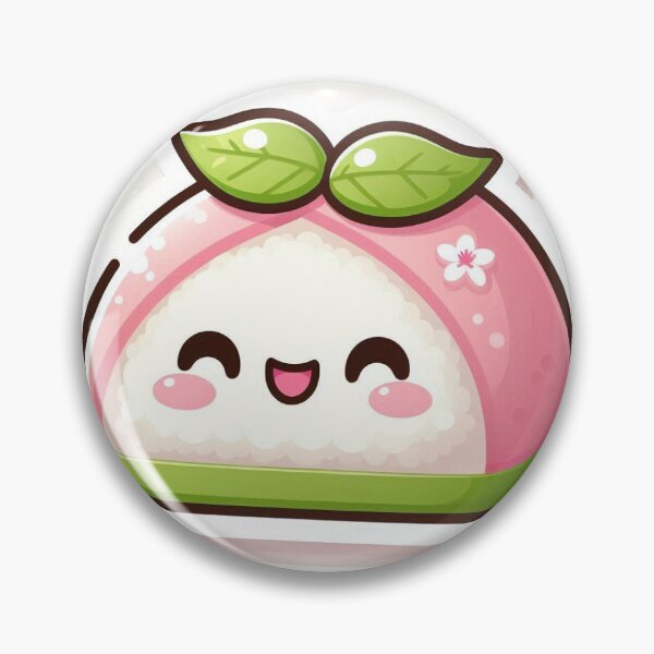 Item preview, Kawaii Sakura Mochi Sticker | Cute Japanese Cherry Blossom Sweet designed and sold by PastelPawsArt.