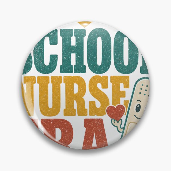 Item preview, School Nurse Era - Retro Teacher Humor Illustration designed and sold by VisualArtsOasis.