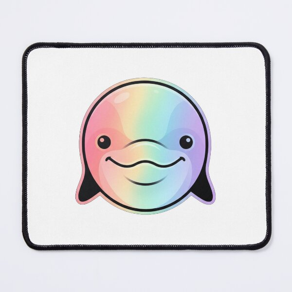 Item preview, Rainbow Dolphin Portrait designed and sold by Owcomm.