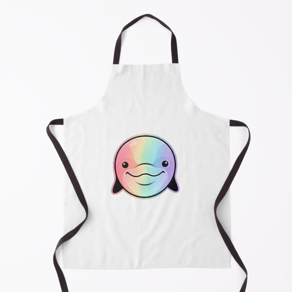 Item preview, Rainbow Dolphin Portrait designed and sold by Owcomm.