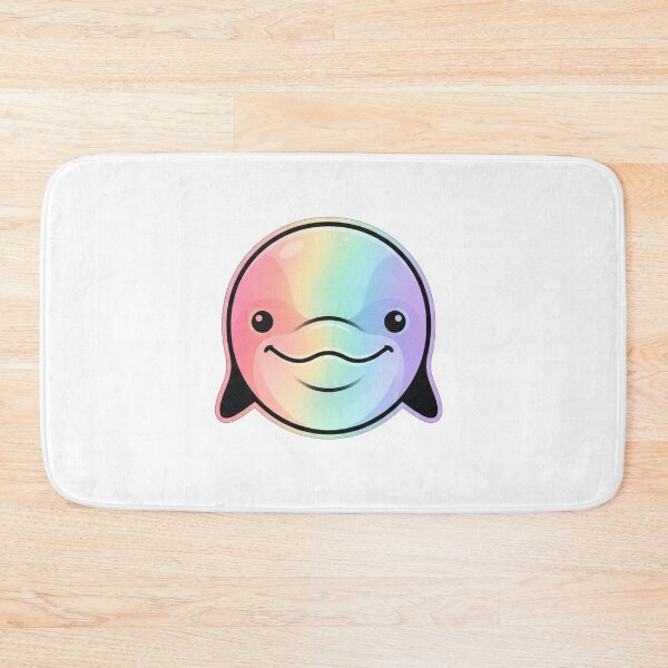 Item preview, Rainbow Dolphin Portrait designed and sold by Owcomm.