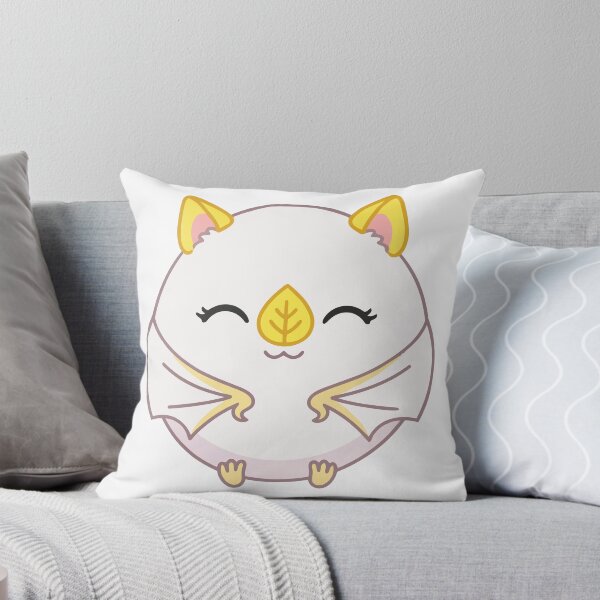 Item preview, Sleepy Spherical Honduran White Bat Kawaii Marshmallow designed and sold by ArcApparel2020.