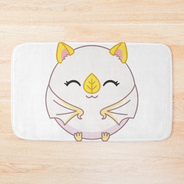 Item preview, Sleepy Spherical Honduran White Bat Kawaii Marshmallow designed and sold by Arc2020.