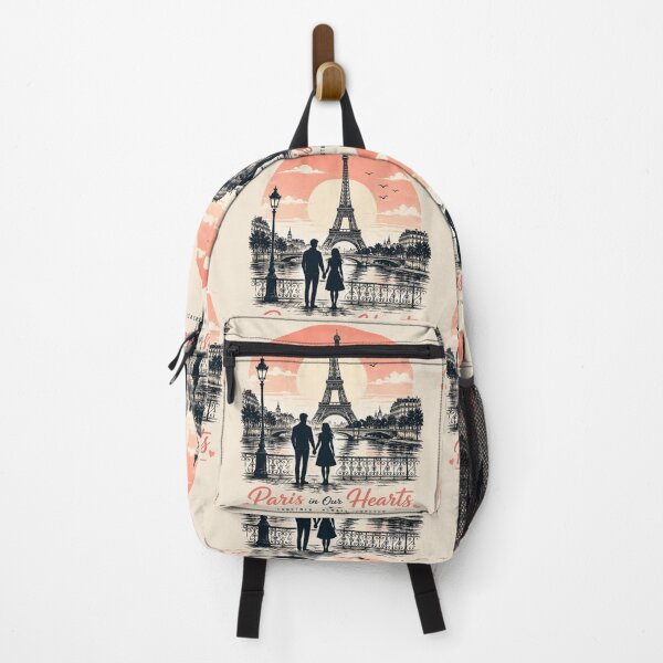 Item preview, Paris In Our Hearts Together Always Forever designed and sold by BagFactoryUK.