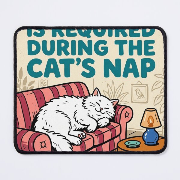 Item preview, Silence Is Required During The Cat's Nap designed and sold by nowellacorten.