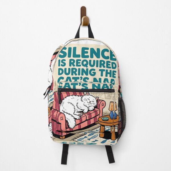 Item preview, Silence Is Required During The Cat's Nap designed and sold by nowellacorten.