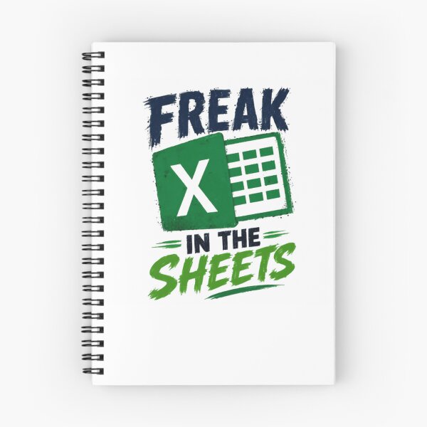 Item preview, Freak In The Sheets Excel Spreadsheet Data Analyst Accountant designed and sold by RetroMini2026.