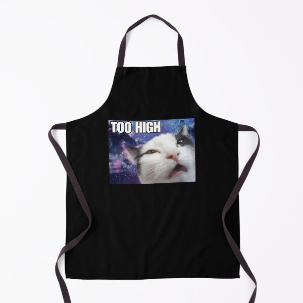 Item preview, Cat Meme 'Too High' designed and sold by Late Theory.
