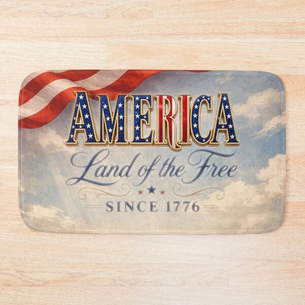 Item preview, America – Land of the Free (Since 1776) designed and sold by MysticOzzy.