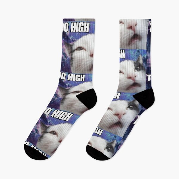 Item preview, Cat Meme 'Too High' designed and sold by Late Theory.
