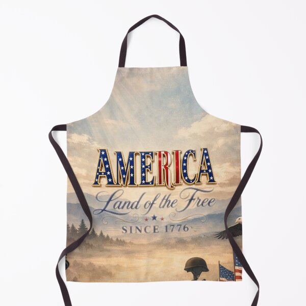 Item preview, America – Land of the Free (Since 1776) designed and sold by MysticOzzy.