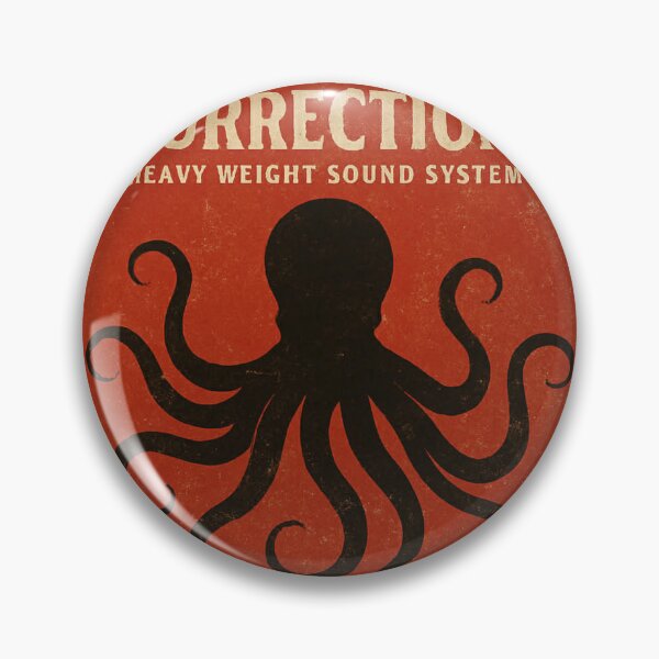 Item preview, The Dub Surrection Red Octopus Vintage Fade designed and sold by thedubsurrection.