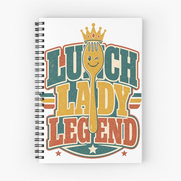 Item preview, Lunch Lady Legend - Retro Teacher Humor Illustration designed and sold by VisualArtsOasis.