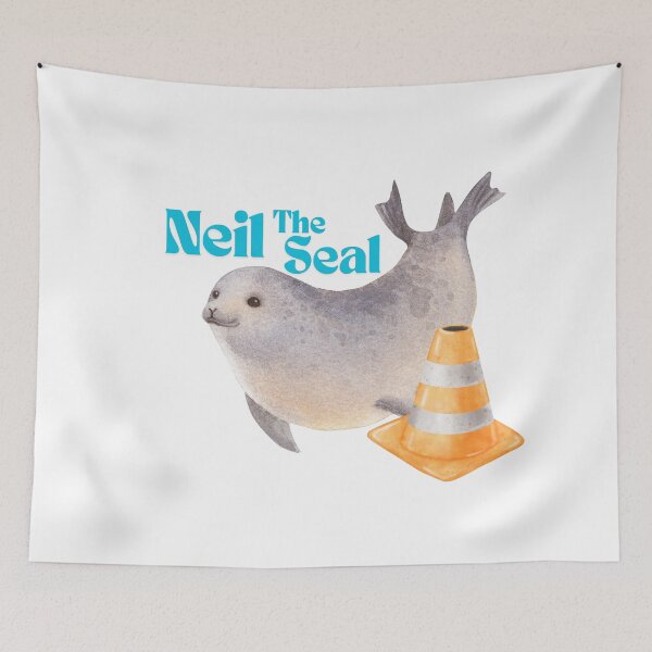 Item preview, Neil The Seal designed and sold by Ketsuruii shop.