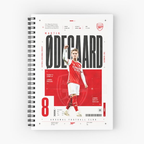Item preview, Martin Ødegaard | Arsenal designed and sold by Sector 99.