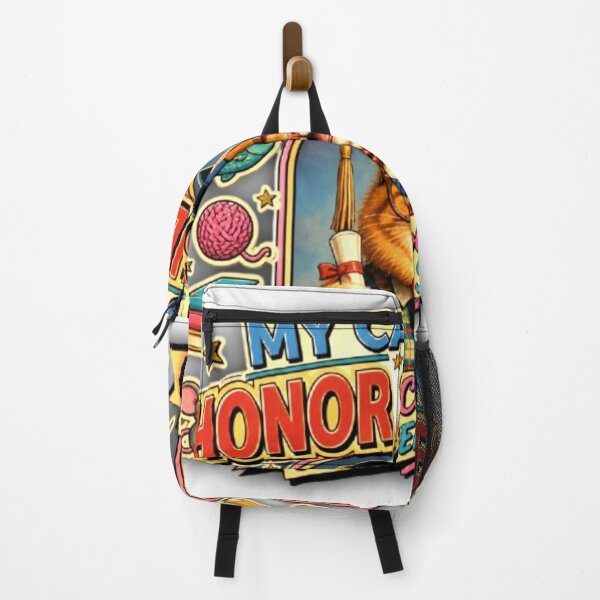 Item preview, My Cat Is an Honor Student University Crest | Vintage Cat designed and sold by Obinne.