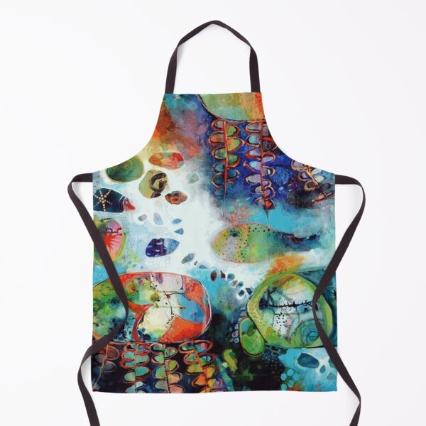 Item preview, Colorful Floating Organic Shapes designed and sold by ZaydenMarlowe.