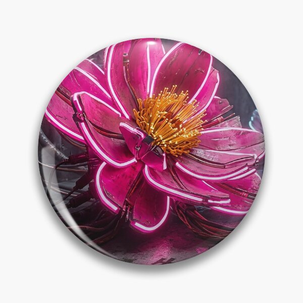Item preview, Neon Grunge Cyberpunk Prototype Flower designed and sold by Apex_Visuals.