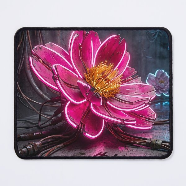 Item preview, Neon Grunge Cyberpunk Prototype Flower designed and sold by Apex_Visuals.