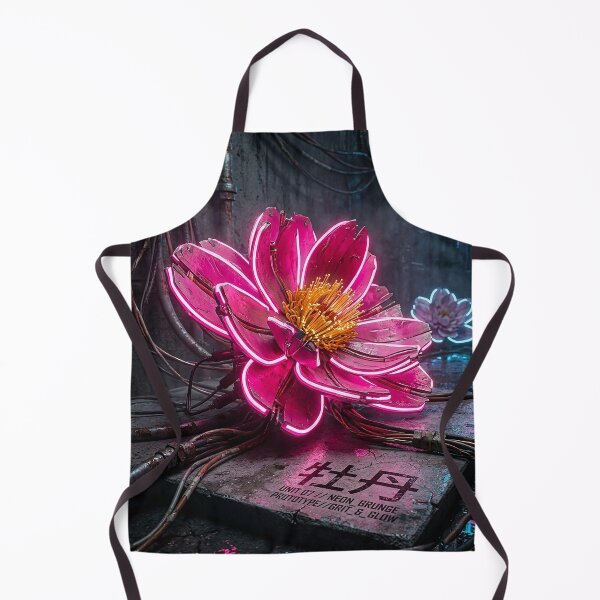 Item preview, Neon Grunge Cyberpunk Prototype Flower designed and sold by Apex_Visuals.
