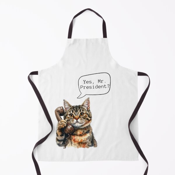 Item preview, Yes, Mr. President? | Funny Cat Phone Meme | Office Humor designed and sold by EVESTUDIOART.