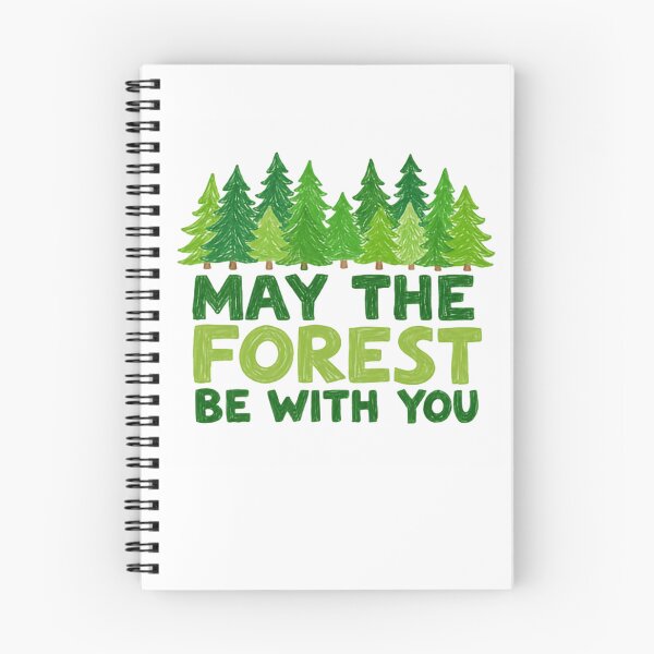 Item preview, May The Forest Be With You Nature Lover Environmentalist Outdoors Explorer designed and sold by RetroMini2026.