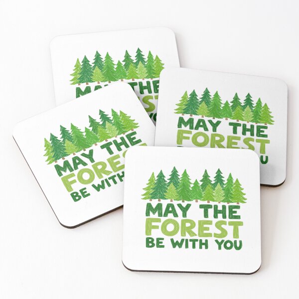 Item preview, May The Forest Be With You Nature Lover Environmentalist Outdoors Explorer designed and sold by RetroMini2026.