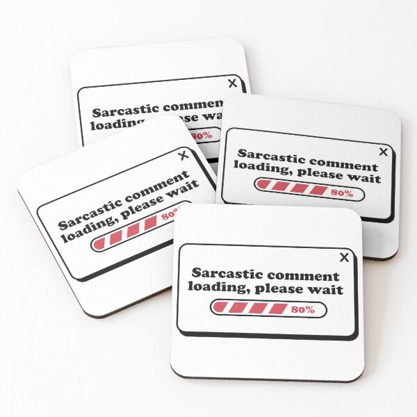 Item preview, Sarcastic comment loading please wait  designed and sold by Marketflowcreation .
