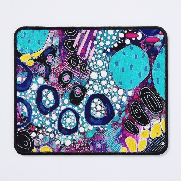 Item preview, Vibrant Turquoise and Magenta Dot Pattern designed and sold by ZaydenMarlowe.