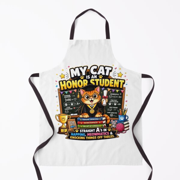 Item preview, My Cat Is An Honour Student. designed and sold by Obinne.
