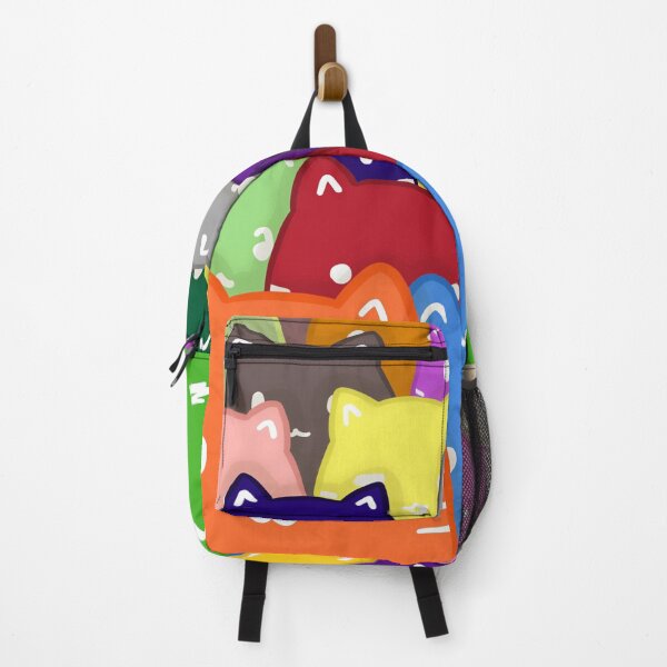 Item preview, Cute Kawaii Colorful Rainbow Cat Crowd Pattern designed and sold by Sleepy-Town.