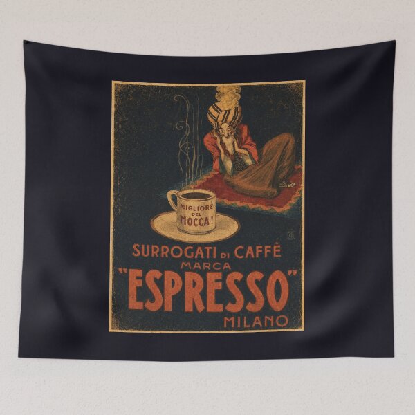 Item preview, Vintage Espresso Poster - Italian designed and sold by GoodOldVintage.
