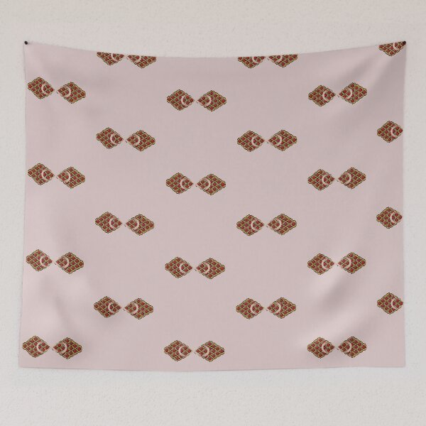 Item preview, Art Deco Geometric Diamond Lattice Pattern designed and sold by Macramellennias.