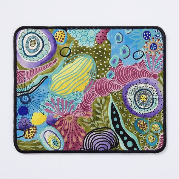 Item preview, Abstract Botanical Shapes and Swirls designed and sold by ZaydenMarlowe.