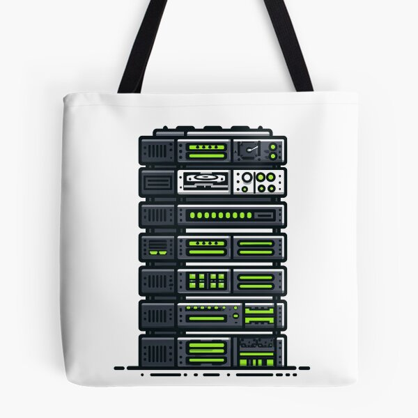 Item preview, Minimalist Home Lab Server Rack Data Hoarder designed and sold by dragonwolfpack.