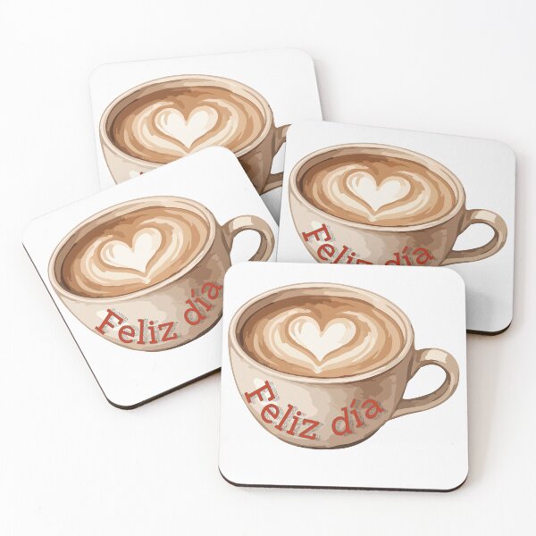 Item preview, Warm Illustration of Coffee Latte Art designed and sold by Lorens Designs.