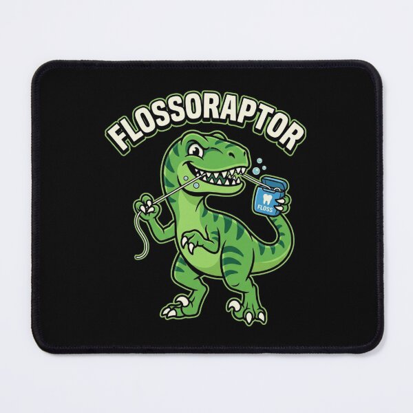 Item preview, Floss Shirt - Funny Flossoraptor Dental Hygiene Dentist designed and sold by HamadaArtivio1.