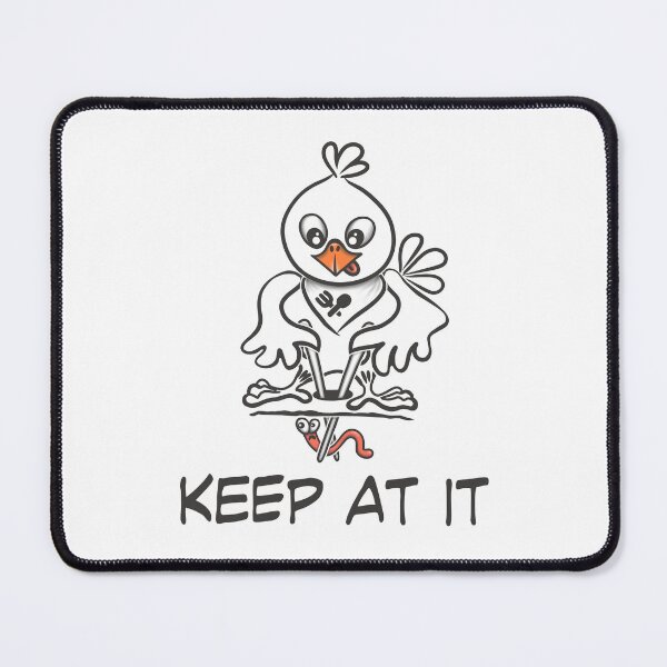 Item preview, Keep At It – Cute Bird Chasing Big Goals designed and sold by Samaya-.