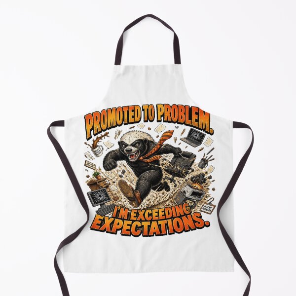 Item preview, Promoted to Problem Funny Honey Badger Office T-Shirt designed and sold by Cavalier-org.