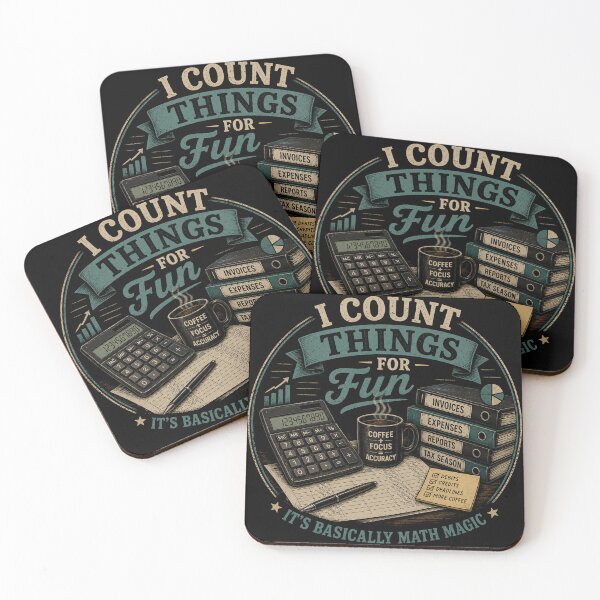 Item preview, I Count Things For Fun designed and sold by RetroPlus.