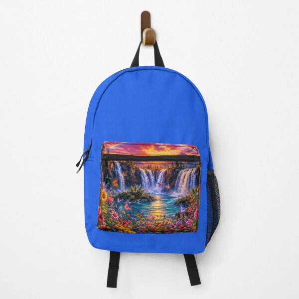 Item preview, Rainbow Waterfalls designed and sold by Groovy Day's Revival Studio.