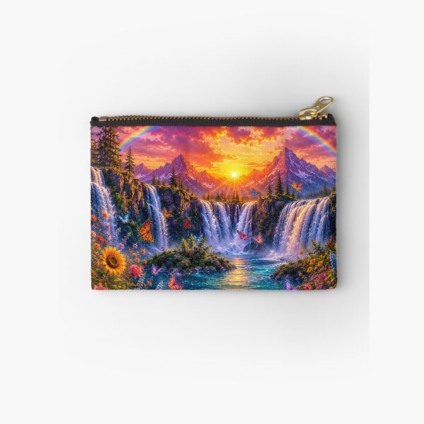Item preview, Rainbow Waterfalls designed and sold by Groovy Day's Revival Studio.