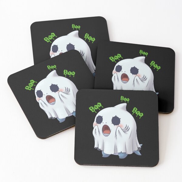 Item preview, Cute Ghost Shark Halloween Kawaii Graphic T-Shirt designed and sold by Nature's Chibis.