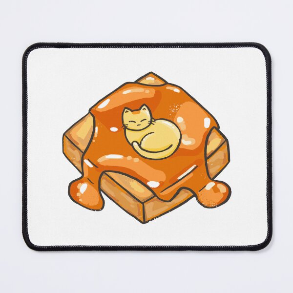 Item preview, Cute Kawaii Honey Toast Caramel Cat designed and sold by Sleepy-Town.